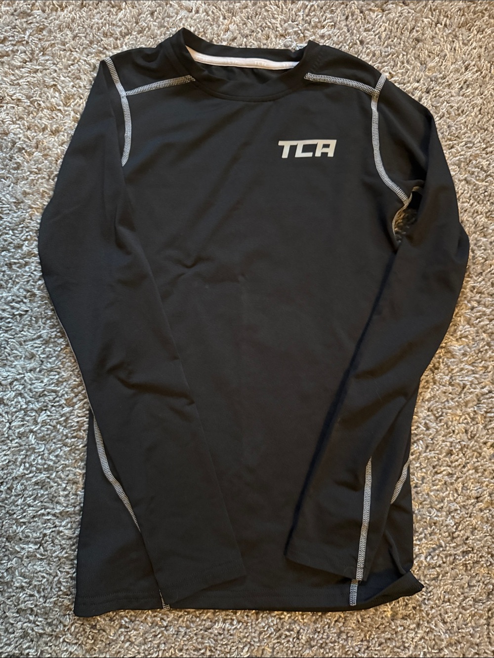 Youth TCA Performance Compression Long Sleeve, Size L